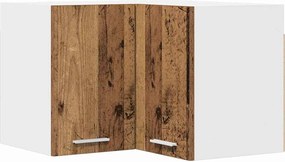 vidaXL Dulap suspendat Lemn vechi și Alb 57 x 57 x 40 cm Lemn compozit