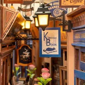 RoboTime suport LED de cărți Întâlnire cu cărțile în arcadă 2xAAA