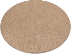 Covor SISAL SION cerc A5165A Melanj țesute plate natural