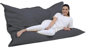 Fotoliu puf pentru grădină Giant Cushion 140x180 - Fume