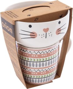 Set cană și bol 2 buc. din porțelan 350 ml – Orion