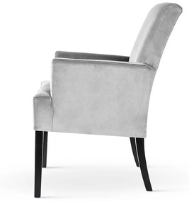 Scaun tapitat Gala cu cotiera H94 cm
