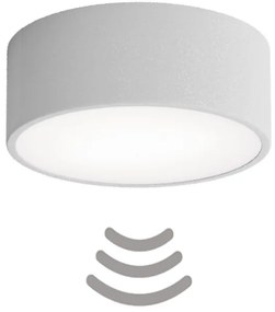 Plafonieră cu senzor Brilagi CLARE 1xE27/24W/230V d. 20 cm gri