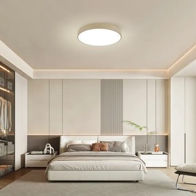 Brilagi - Lampă LED dimabilă POOL, 60 W, 230 V, 3000-6000 K, Ø 60 cm, bej, cu telecomandă