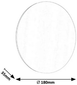 Rabalux 1431 - Aplică perete LED MARLON LED/8W/230V