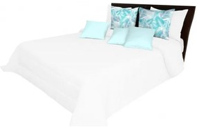 Cuvertură de pat albă cu matlasare Lăţime: 170 cm | Lungime: 210 cm