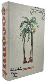 Cutie tip carte COCONUT, 12.5x3x21cm, Lemn