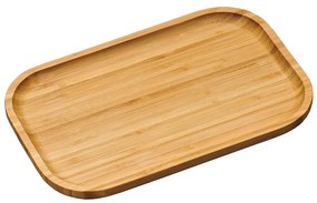 Kesper 58160 Tava de servire din bambus, 30,5 x 20x 2 cm