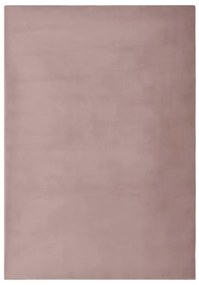 Covor, roz invechit, 180x270 cm, blana ecologica de iepure roz invechit, 180 x 270 cm