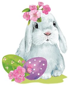 Paște Watercolour Bunny șervetele, 20 bucăți, 25x25 cm