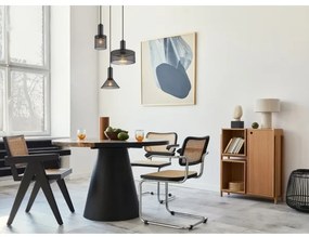 Lustră pe cablu JEDD 3xE27/60W/230V negru Globo 15648-3H