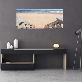 Tablou - Plajă (120x50 cm)