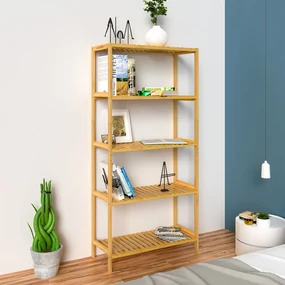Deuba Raft din bambus 130x60x26 cm