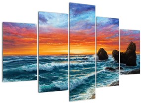 Tablou - Apus de soare (150x105 cm)