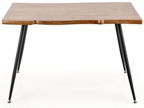 Masa dining Lemn Natural / Negru, IBSEN 120X80