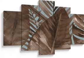 Tablou - Frunze de palmier acvarel (150x105 cm)