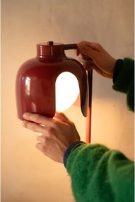 Osram - Lampă de podea DECOR COROLLE 1xE27/15W/230V roșie