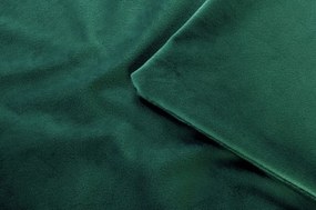 Husa de perna decorativa VELVET 40x40 cm, verde inchis