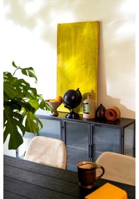 Vitrină neagră din metal 150x80 cm Boli – Dutchbone