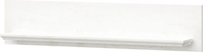 Polita living IRYS, pin alb anderson, PAL laminat, 119x18x26 cm