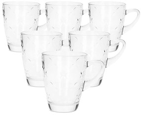 Florina Set de pahare din sticlă Iris 300 ml, 6bucăți
