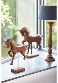 Statuetă din lemn Horse – Light &amp; Living