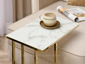 Măsuță de cafea Vasho (alb + auriu). 1111539