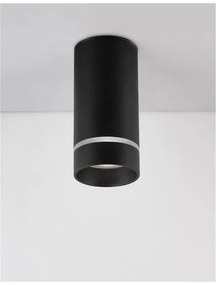 Spot aplicat tavan / plafon design modern ESCA negru