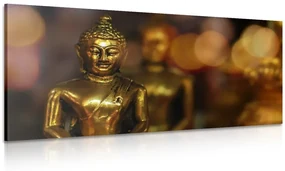 Tablou Budha pe fundal abstract
