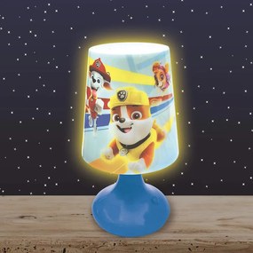 Lampa de noapte pentru copii Lexibook MLT10PA Paw Patrol, Lumina schimbatoare, Baterii, ON/OFF, Multicolor