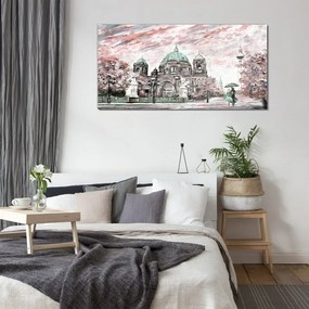 Tablou sticla Catedrala modernă din Berlin