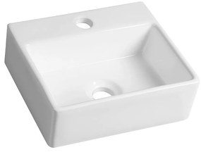 Chiuvetă mică pentru WC albă din ceramică 33,5x29 cm Giulia – Sapho