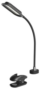 Immax 08998L - Lampă de birou LED+CCT, reglabilă, cu clemă CLIP, 7,5W/230V, neagră