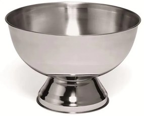 Frapiera rotunda Inox,cu picior,32 x 24 cm