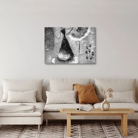Tablou - Pictură africană (70x50 cm)