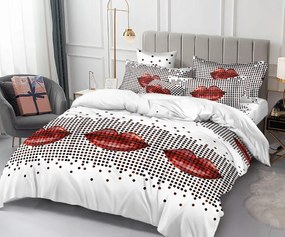 Lenjerie de pat din microfibra LIPSY albă Dimensiune lenjerie de pat: 70 x 80 cm | 140 x 200 cm