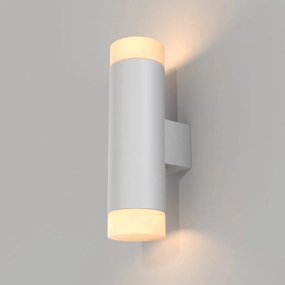 Aplica LED de perete design tehnic Kilt alb