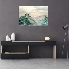 Tablou - Abstracție Marină 3D (90x60 cm)