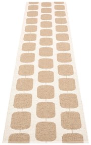 Covor tip traversă pentru interior și exterior bej/crem 70x300 cm Sten Light Nougat – Pappelina
