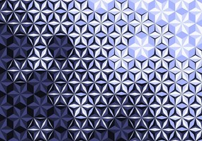 Fototapet - Mozaic violet (254x184 cm), în 8 de alte dimensiuni noi
