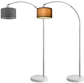 Deuba Lampă de podea Arc cu bază de marmură
