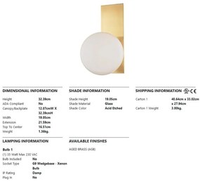 Aplica de perete LUX design modern HINSDALE