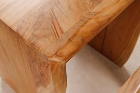 Set de 2 masute din lemn de salcam MAMMUT