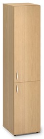 Dulap înalt îngust ProOffice 40 x 47 x 178 cm, dreapta, fag
