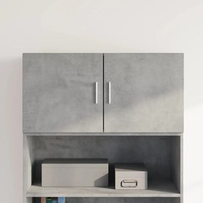 vidaXL Dulap de perete, gri beton, 80x42,5x40 cm, lemn prelucrat