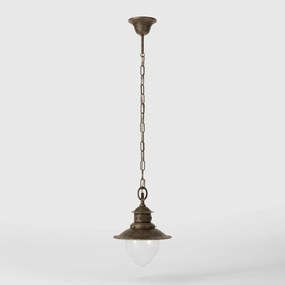 Lustra stil nautic din alama si sticla Al Mare