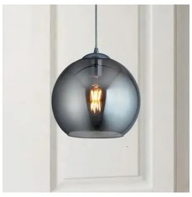 Searchlight - Lustră pe cablu BALL 1xE27/60W/230V negru