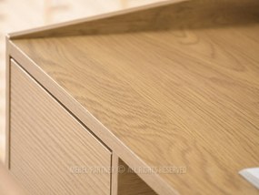 Masă PC Esko (stejar + alb). 1109750