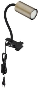 Veioza, lampa de birou cu clema design modern Robby alama antic