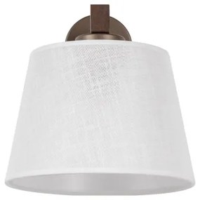 Brilagi - Lampă de perete LATTE, 1xE27/15W/230V, pin/alb